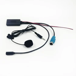 Bluetooth Microphone For Alpine CDE-W203Ri IDA X303 X305 X301 RCA AUX IN Cable Adapter Kce-237b