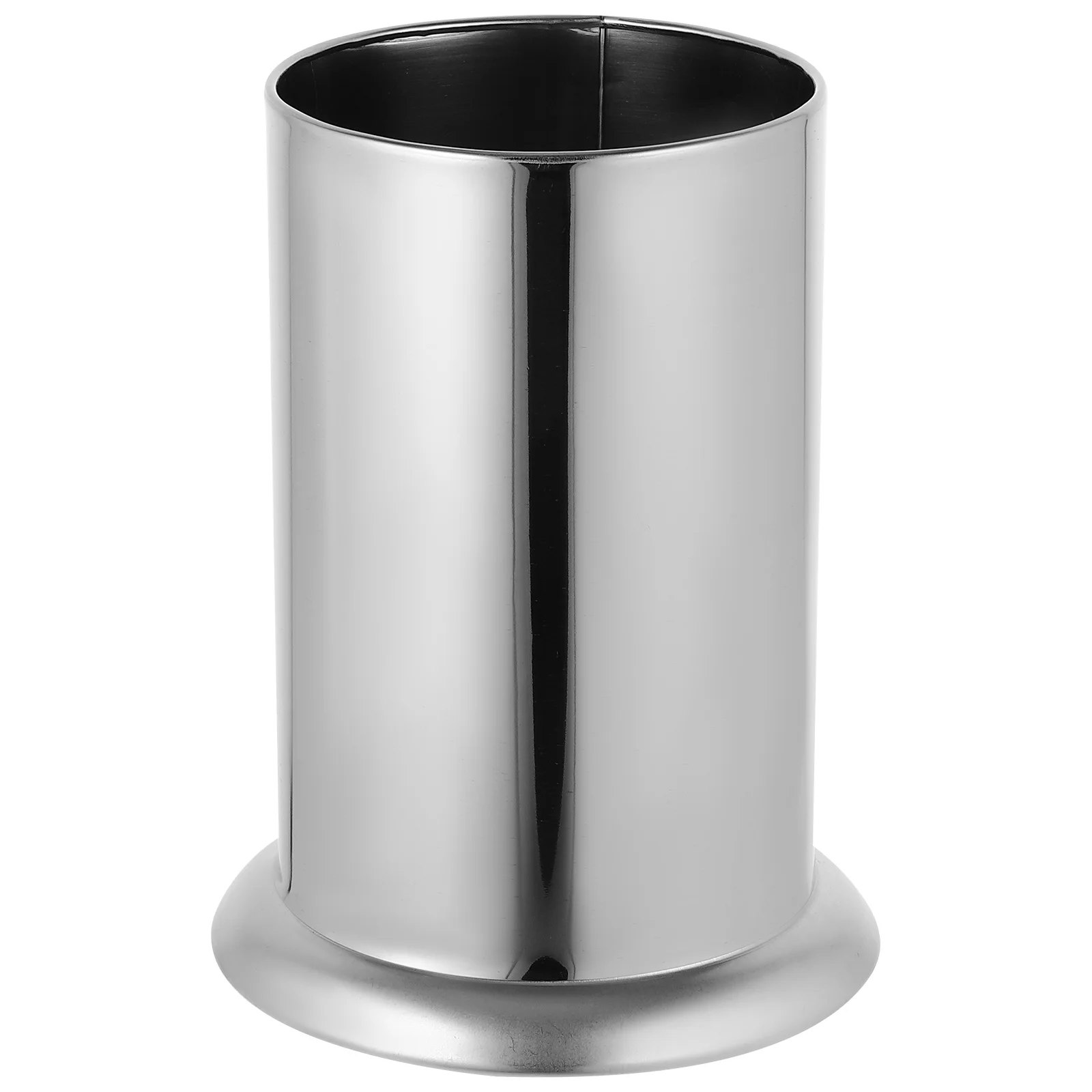 

Stainless Steel Straw Holder Flatware Organizer Kitchen Utensil Storage Cutlery Rack for Countertop Use