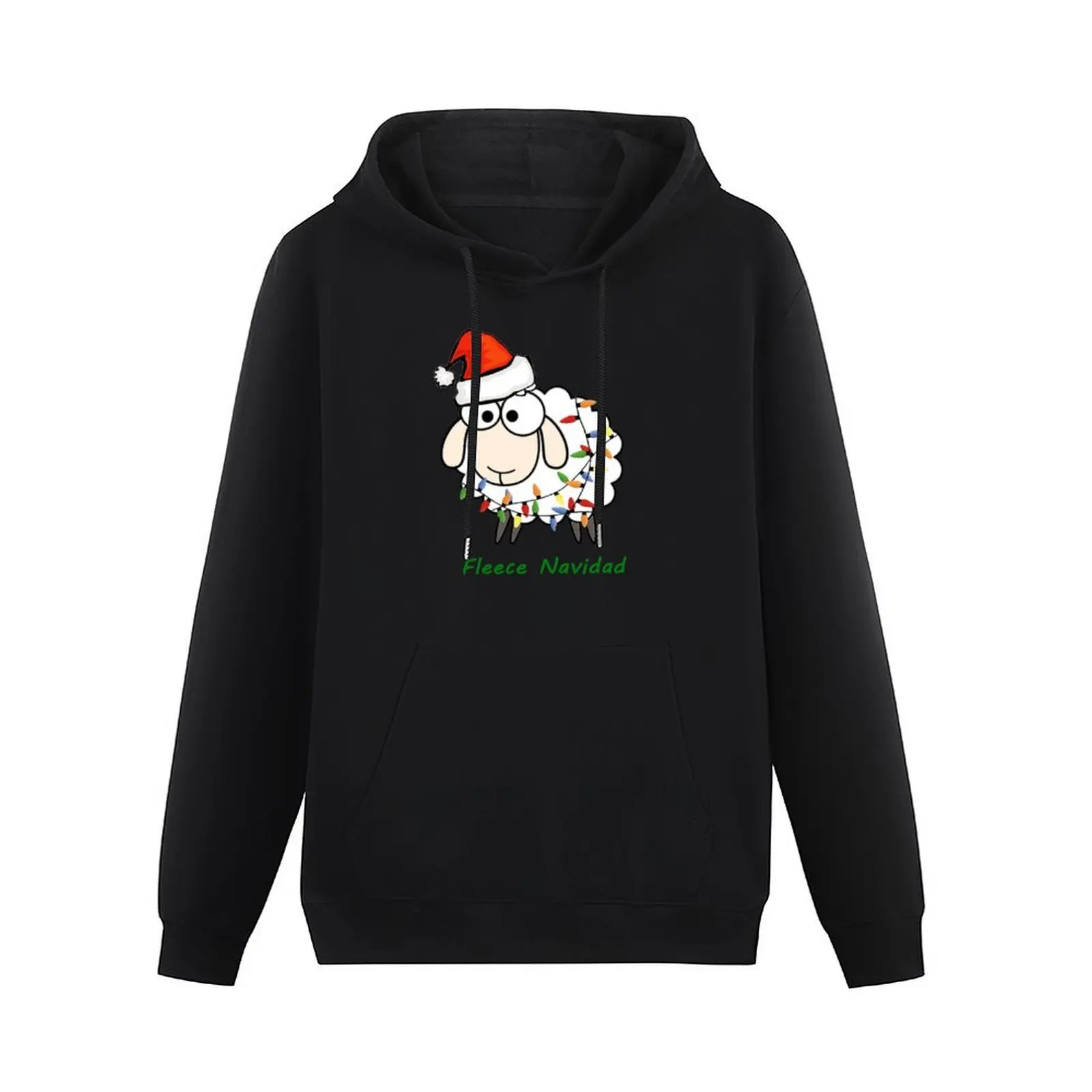 Fleece Navidad - Christmas Sheep Pullover Hoodie autumn jacket men korean clothes hoodie graphic