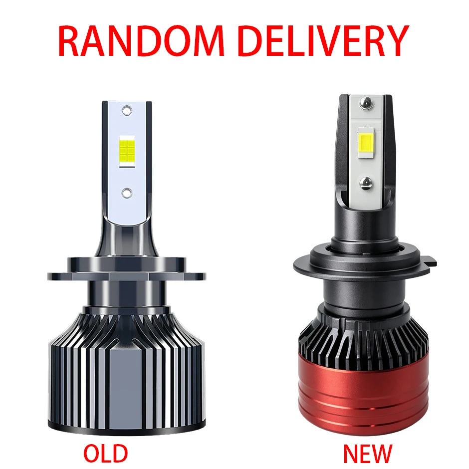 Carshark H7 LED Bulbs Headlight 55W 40000LM CSP H1 H4 H11 H8 H9 Auto Lamps Turbo Ice 9005 HB3 9006 HB4 9012 Hir2 Car Fog Lights