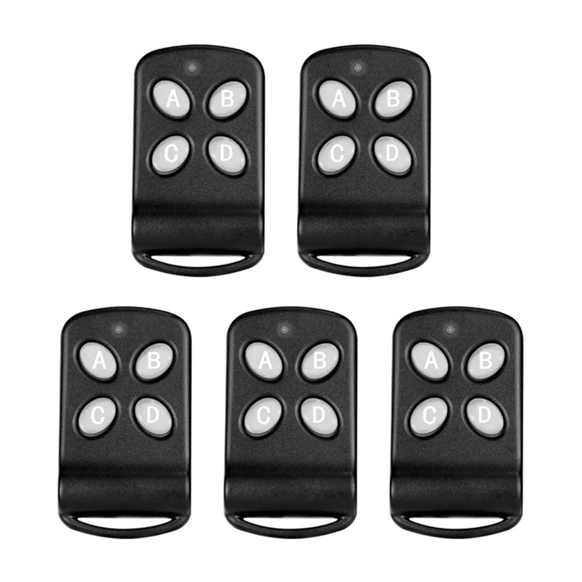 DT75BG 5PCS 433Mhz Garage Door Remote Control Duplicator 4 Keys Electric Car Key Copy Universal Copy Remote Control