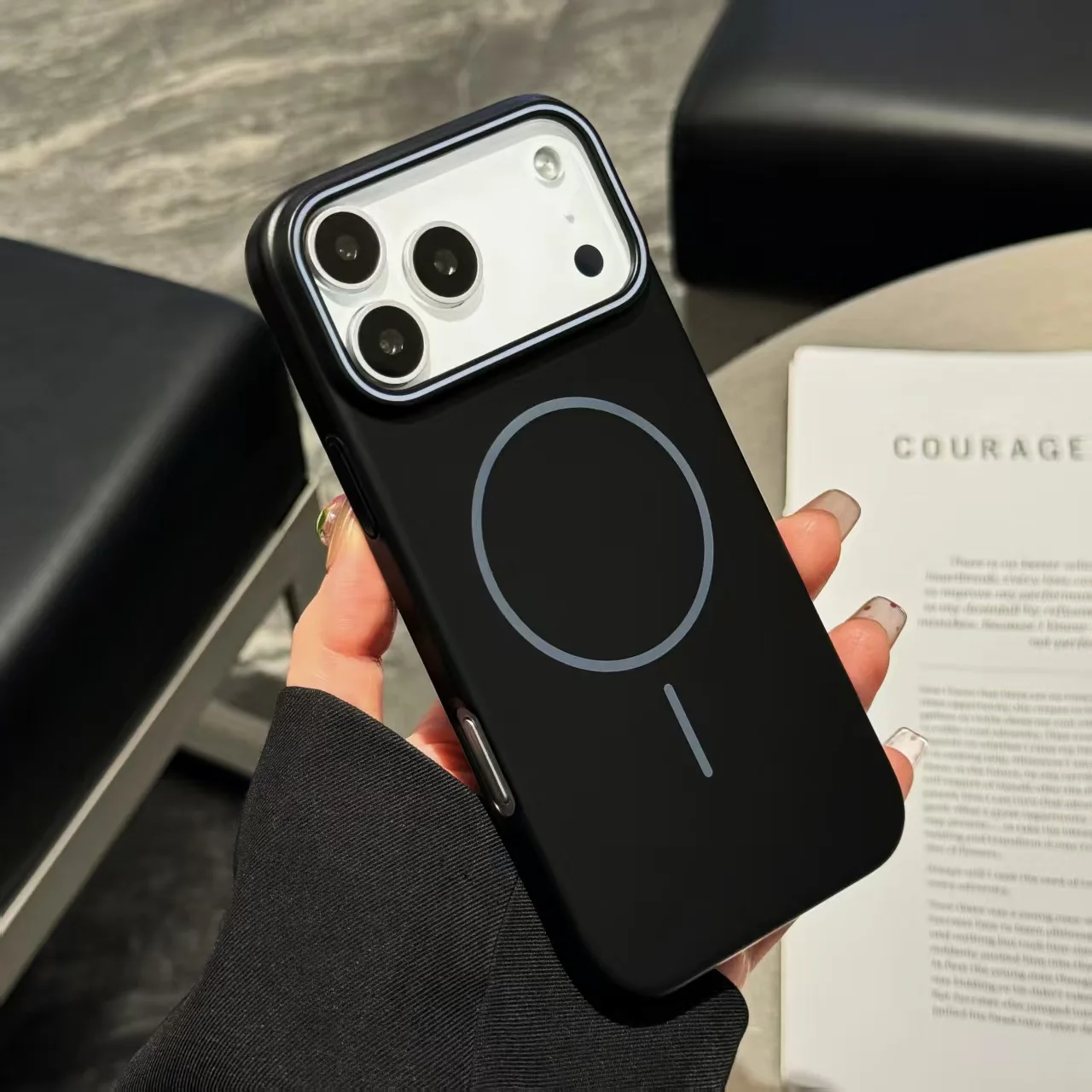 Magnetic For Magsafe Case For iPhone 17 Air 17 16 15 14 Plus 13 12 11 Pro Max IPhone 7 8 Wireless Charging Phone Back Covers