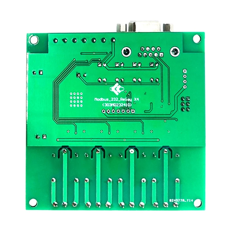 DC 7-24V Power Supply 4 Channel Modbus RTU Relay Module Support RS232/TTL UART Interface Modbus RS232 Relay Module