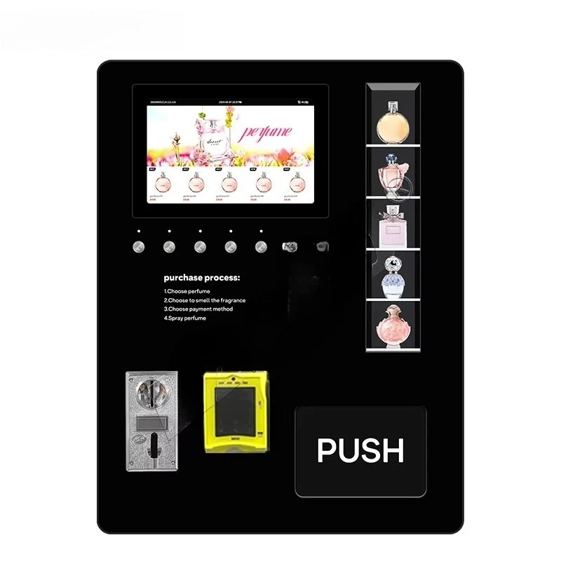 

Индивидуальный автоматический дозатор духов, кредитная карта, монета, одеколон, парфюмерный спрей, торговый автомат, торговый автомат парфюмерии