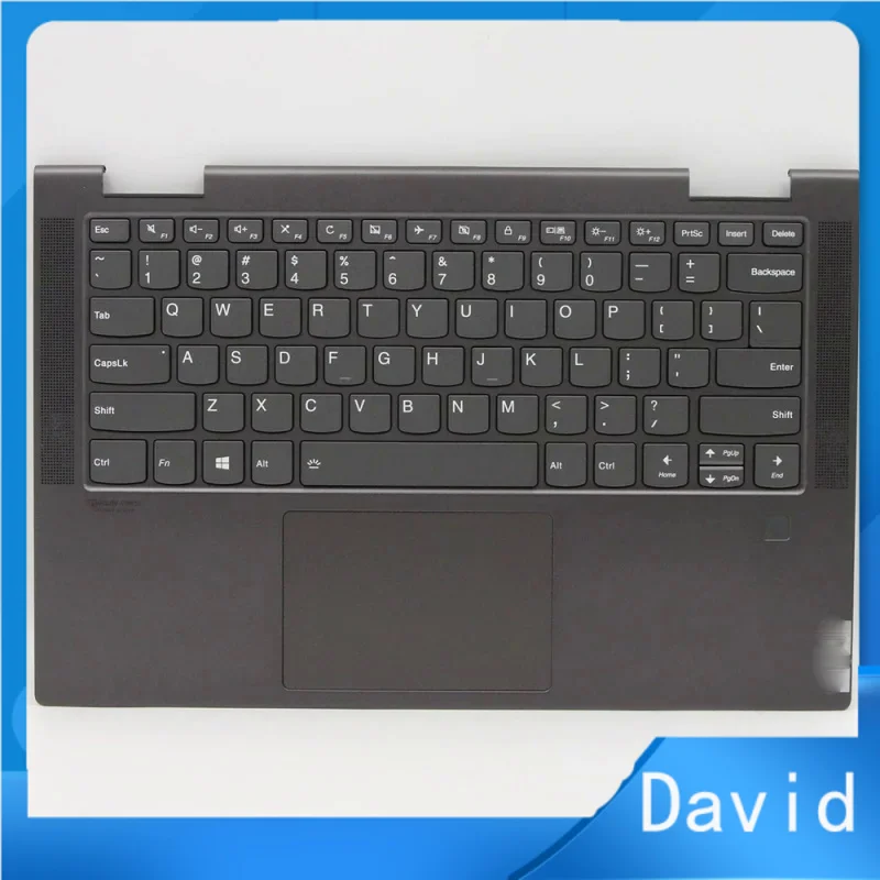 

New keyboard palmrest touchpad backlit For Lenovo YOGA C740-14 C740-14IML 5CB0U43983 5CB0U43 952 gray white