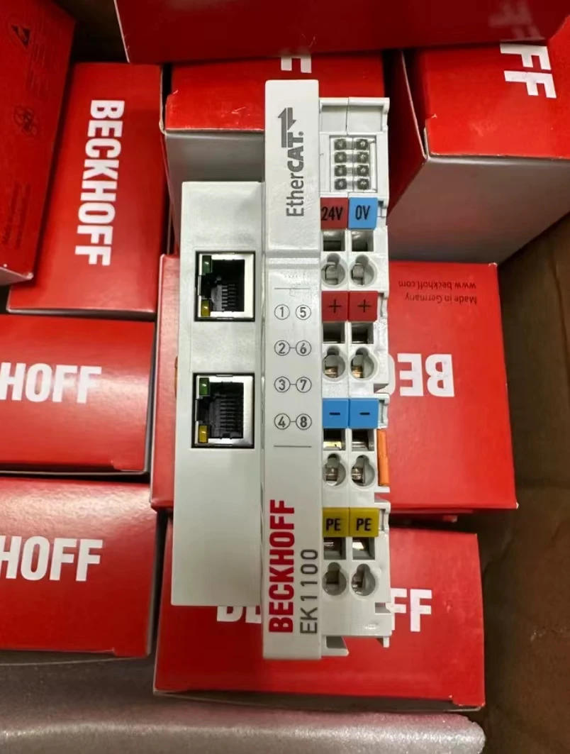 Beckhoff KL1124, KL1418,EK1100, BK2000, KL1164, KL9505, KL2502, KL2408, KL3202, KL2134, KL1114 Module, KL9010 ,EK1100  Terminal