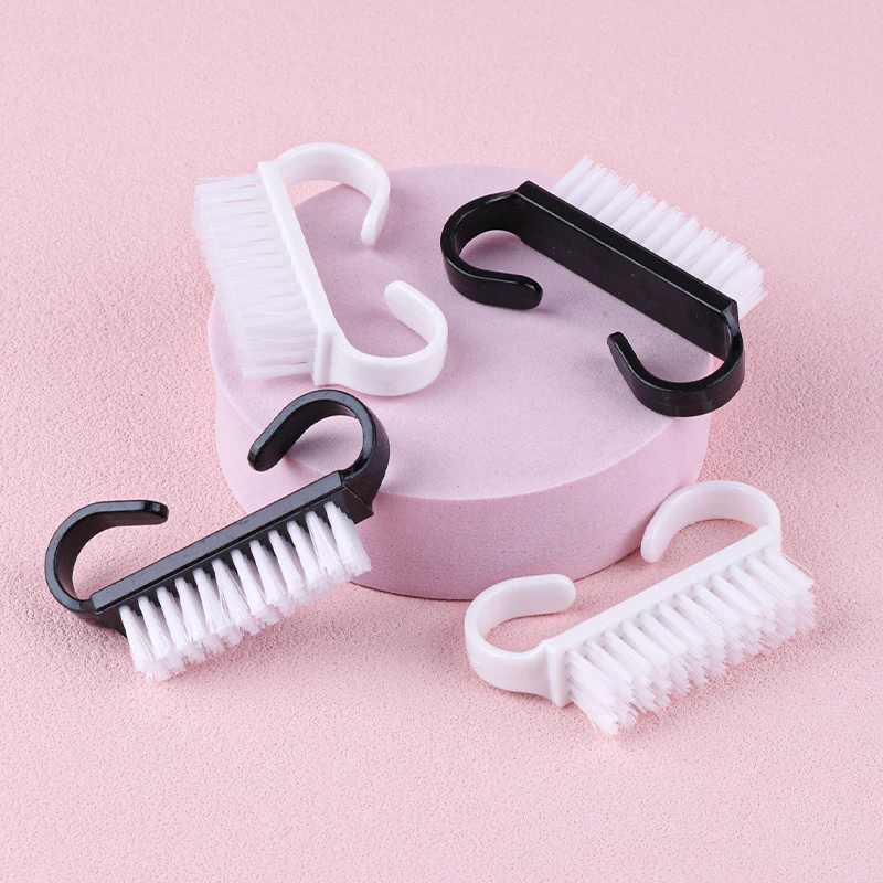 10/20 個黒ミニネイルクリーニングブラシ白柔らかい毛爪ス - Nail Fan Brush のレビューと価格