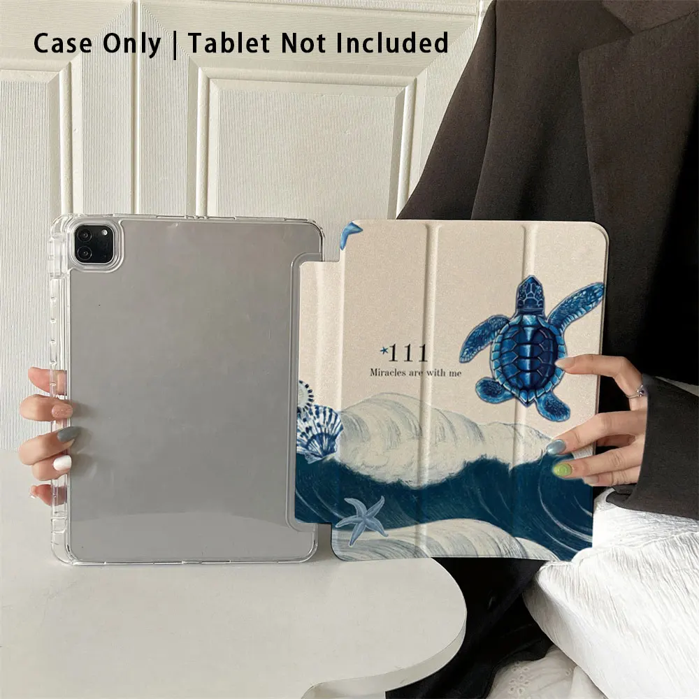 

Чехол для iPad, Smart Case, совместимый с iPad Air 6, Air 5,4, и совместим с iPad 10 (10,9 дюймов), Pro 2024, air m3/a16 2025