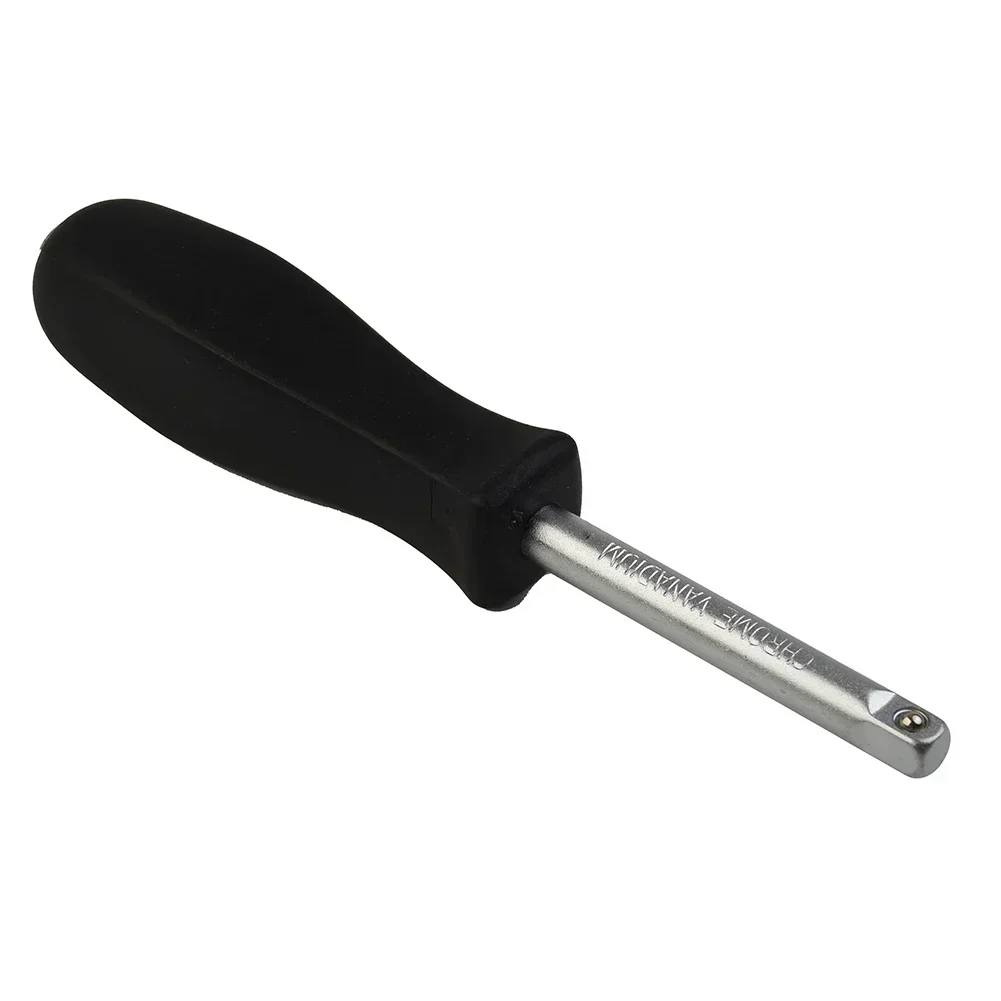 Best Brand New High Quality Connecting Rod Screwdriver Spinner Square Rubber Handle 1/4\
