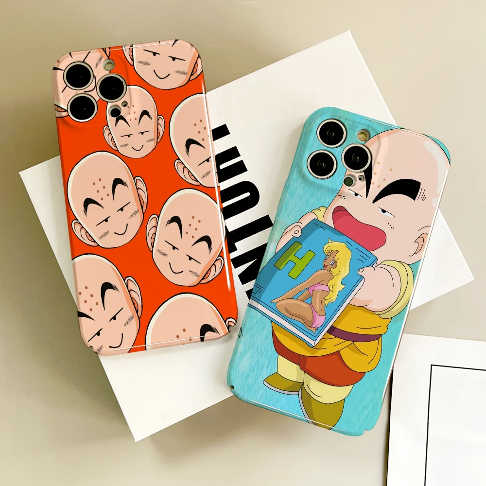 K-Krillin D-Dragon Ball phone case For Samsung S 24 25 23 22 Ultra Plus A 04E 5G Best Price HD Hard Cover Film Shell