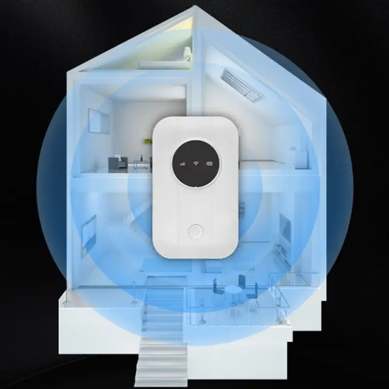 Portable 4G WiFi Router Set 2100mA Coverage 4G Pocket WiFi Router Portable Wireless Modem LTE Wireless Router