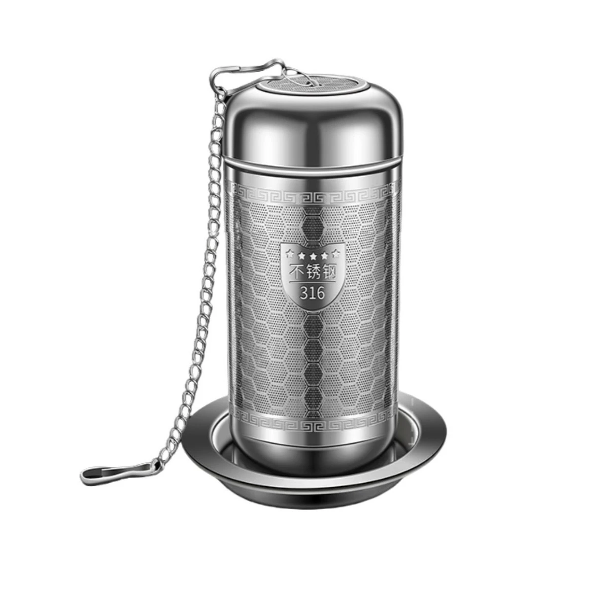 

Tea Infuser Extra Fine Mesh Stainless Steel Strainer Ball for Loose Leaf Tea Odor Free Rust Proof Dishwasher Safe