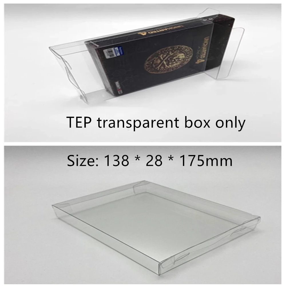 Collection Display Box For PS4/Sony PlayStation 4/Picture Album Game Storage Transparent Boxes TEP Shell Clear Collect Case