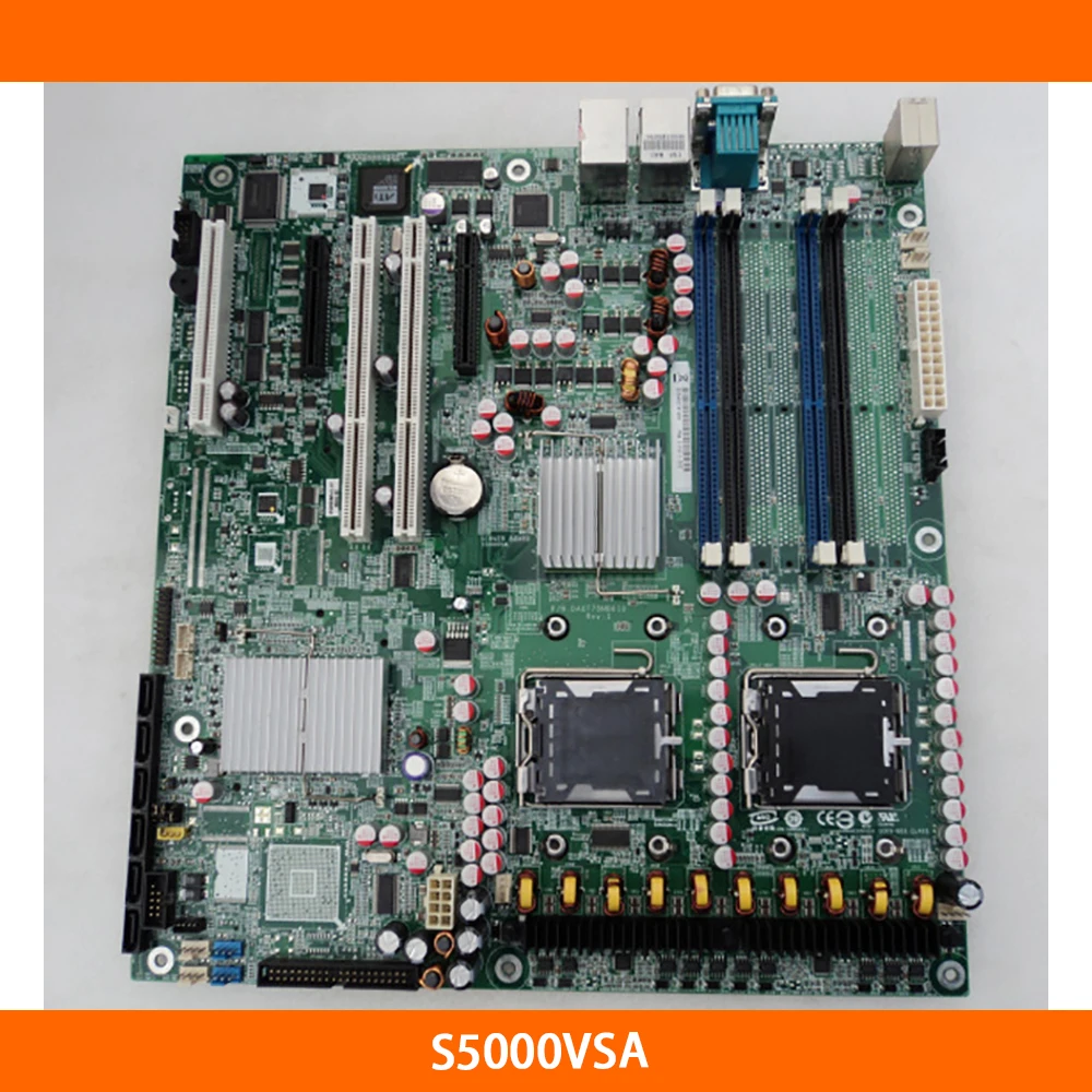 Motherboard S5000VSA LGA711 Mainboard Fully Tested