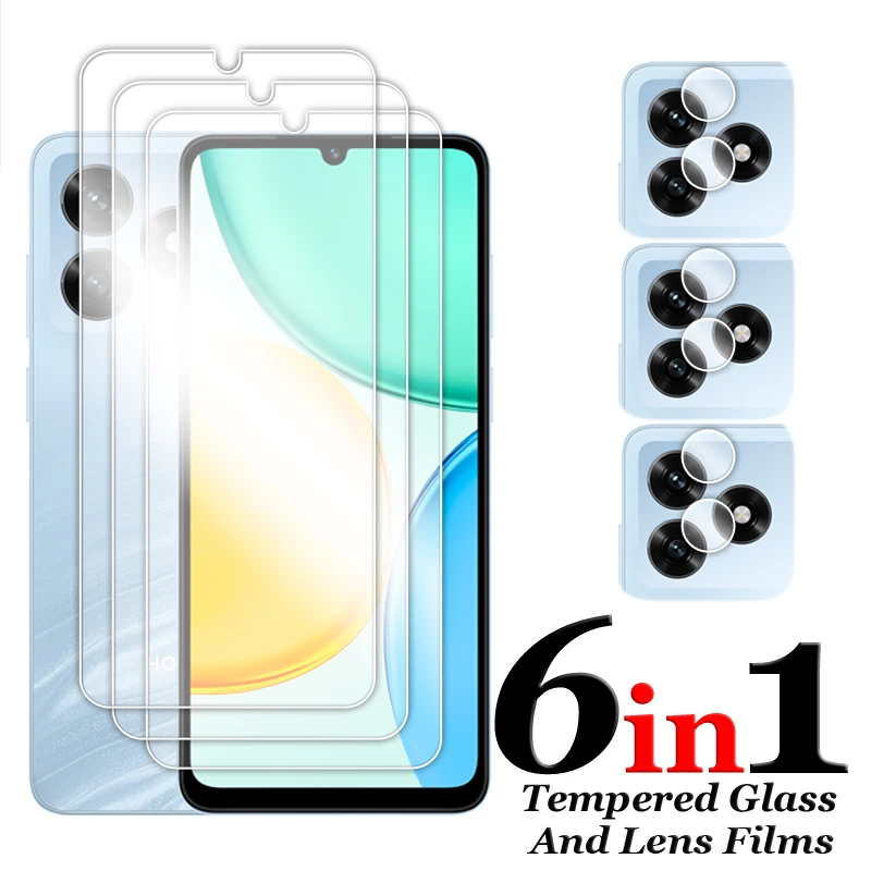 

For Honor X5d Plus Glass For Honor X5d Tempered Glass 6.74 inch Transparent HD Screen Protector For Honor X5d Plus Lens Film