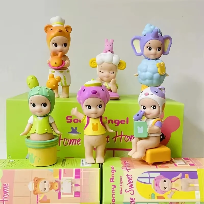 

Sonny Angel Blind Box Love Home Sweet Home Series Mini Anime Figures Ornaments Dolls Fans Children Christmas Birthday Gift Toys