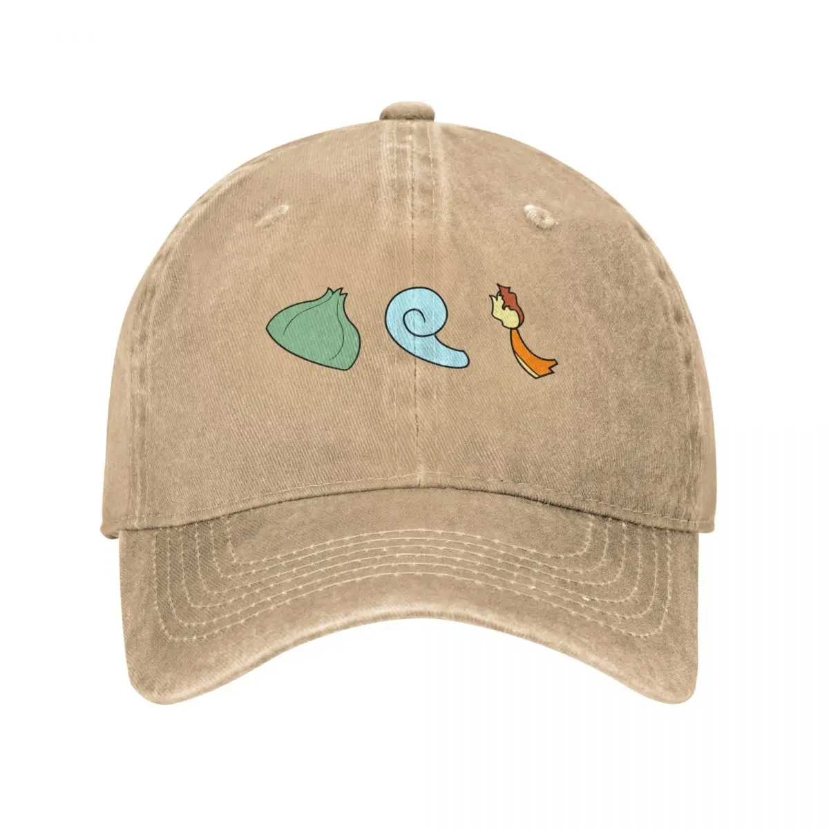 Water Fire Grass Baseball Cap tea Hat Hat Luxury Brand Sunhat Women Beach Fashion Men's