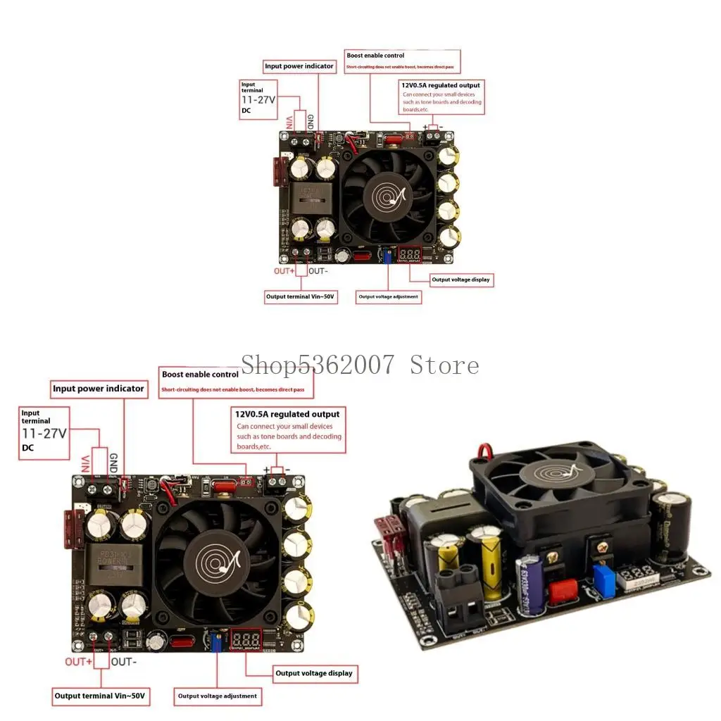 

Профессиональный модуль 24 В 50 В вывод 500 Вт Стабильные характеристики для экспериментов по схемам 40JB