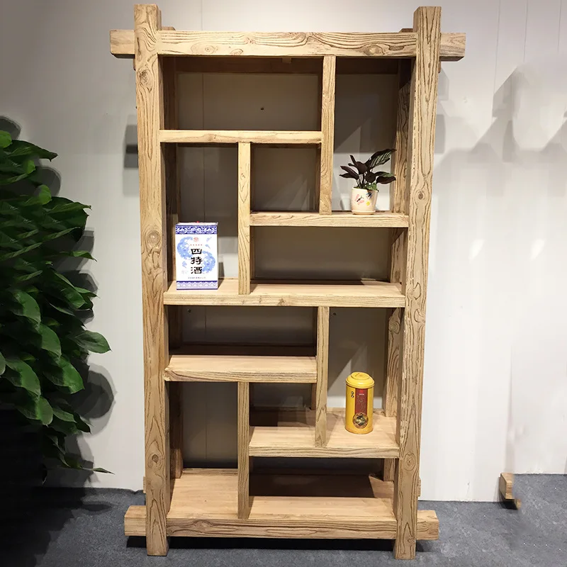 

Elm furniture, solid wood antique display, Chinese antique decoration