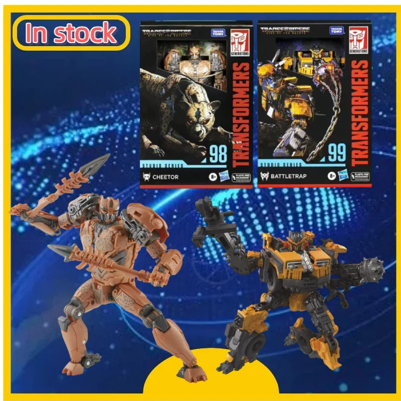 

In Stock Transformation Toy Studio Series V Class SS98 CHEETOR SS99 BATTLETRAP Action Figure Collection Model Toys Gift for Boy