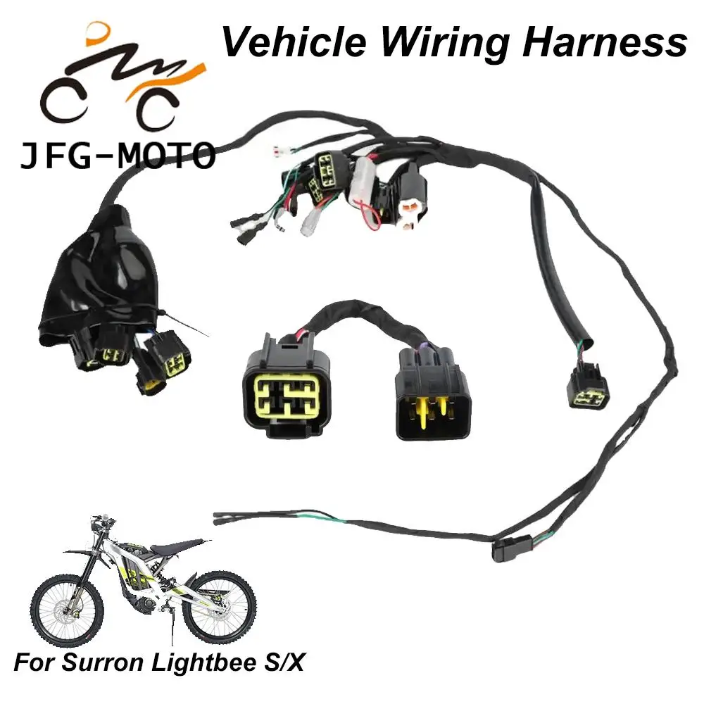 

Motorcycle Accessories Wiring Harness Fault Detection Line Replacement Lines For Surron SUR-RON Light Bee S X Electric Dirt Bike