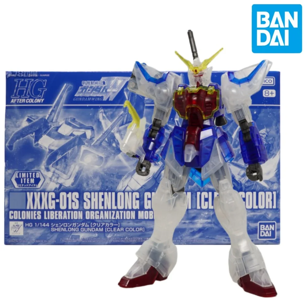 

Bandai Anime Model Genuine RG 1/144 XXXG-01S SHENLONG GUNDAM (CLEAR COLOR) Toys Action Figure Gifts Collectible Ornaments