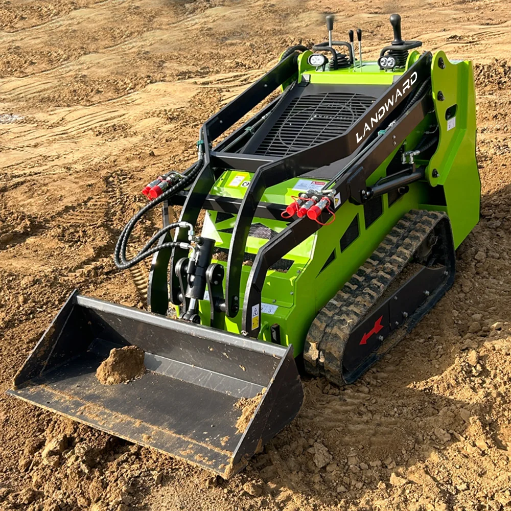 Crawler Skid Steer Loaders Chinese Multifunctional Skid Steer Loader With Track New Skid Steer Front End Loader Customized