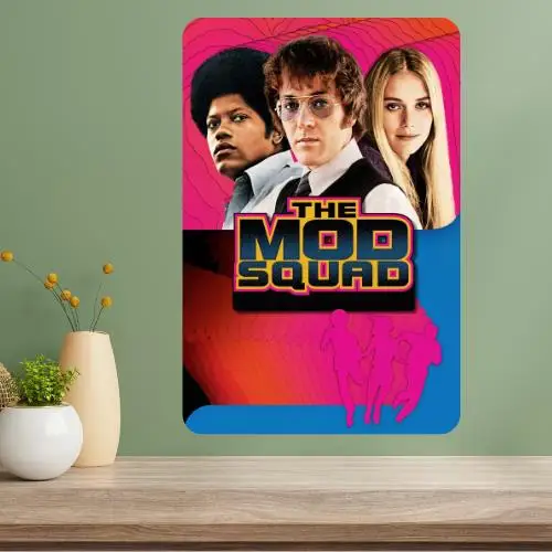 Mod Squad Classic TV Show Metal Poster Sign
