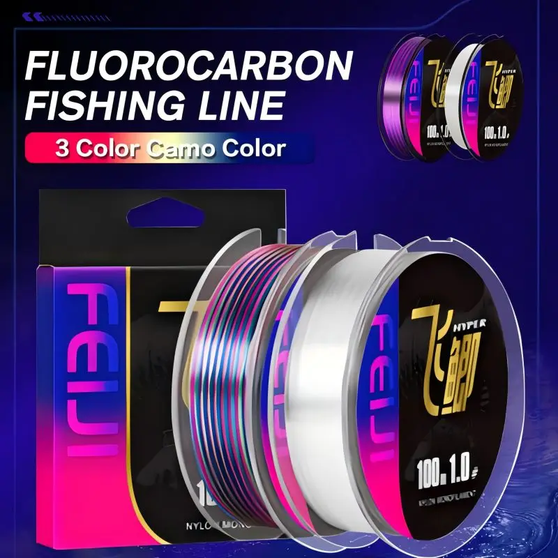 

Леска рыболовная с фторуглеродным покрытием, 100 мрыбалка Товары для рыбалки плетенка для рыбалки для рыбалки рыболовные товары леска рыболовная все для рыбалки спиннинг для рыбалки леска рыболовная япония