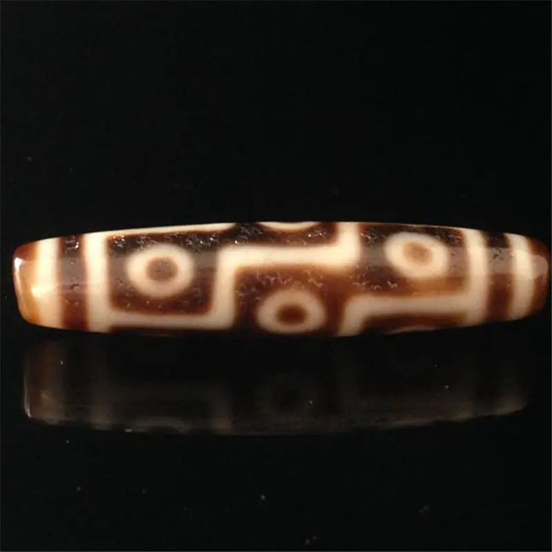 Tibet Old Nine Eye Dzi Beads 57-58mm Natural Carnelian Antiqued Dzi Fine Quality Dzi TSB0494