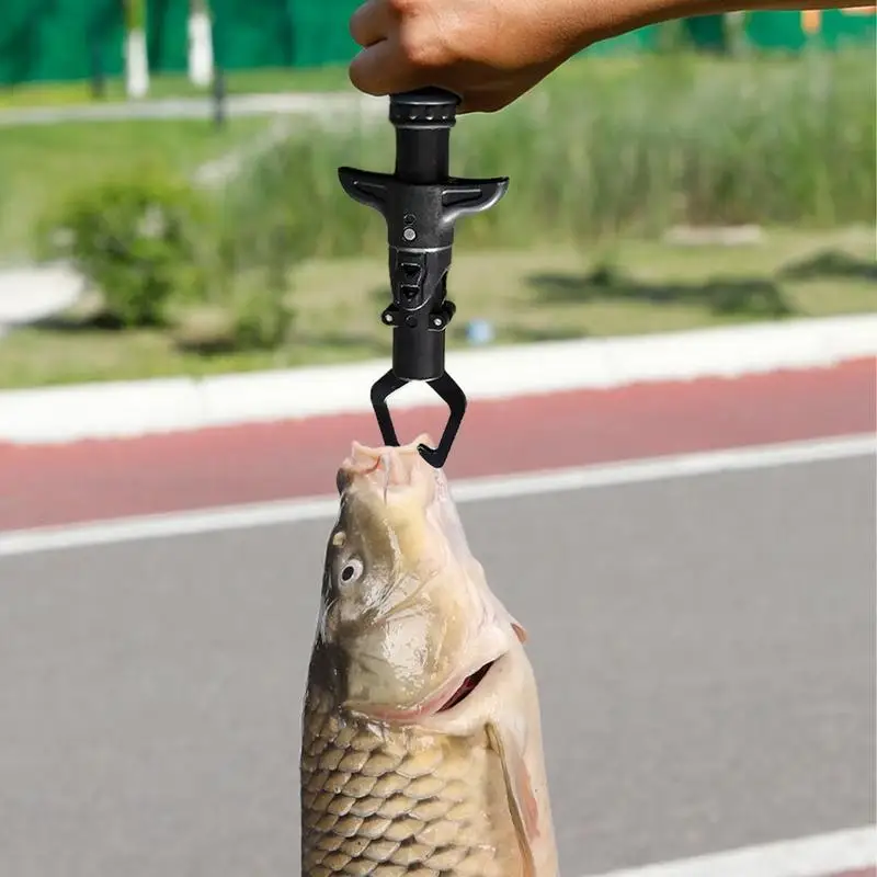 

Lip Grippers Fishing Steel Fish Holder Lip Grips Professional Fish Landing Tool Fish Grabber Tool Fish Pliers And Gripper For