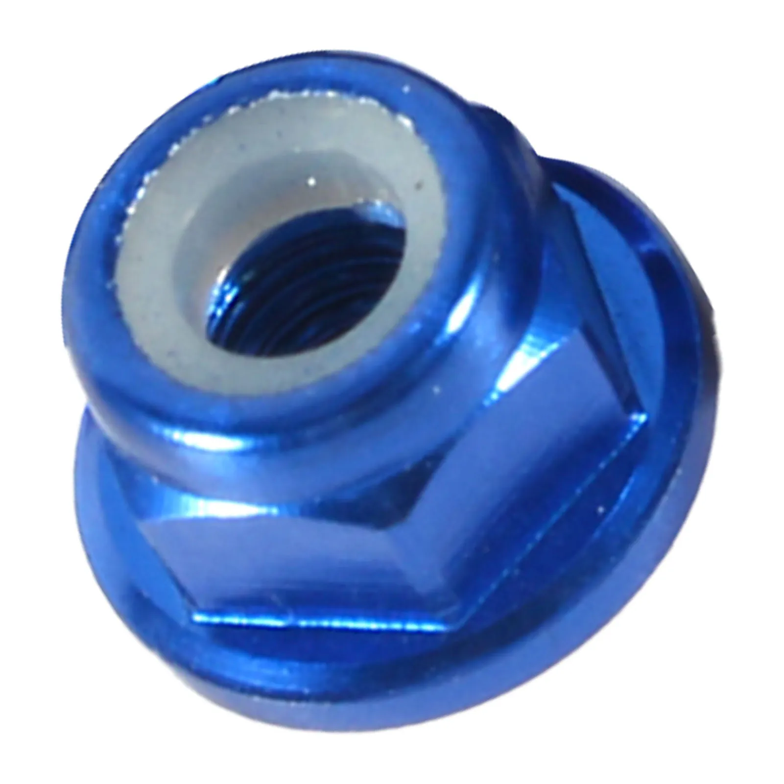 Picture 6: M3 Nylon Insert SelfLock Aluminum Nuts Hex Lock Nut Royal Blue Aluminum Lock Nut Lock Nuts Nylon Lock Nut Insert Lock Nut