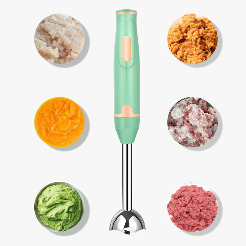 Electric Mixer Handheld Immersion Mixer Multifunctional Food Mixer Baby Food Mixer Suitable for Sauce and Smoothie Food Mixing