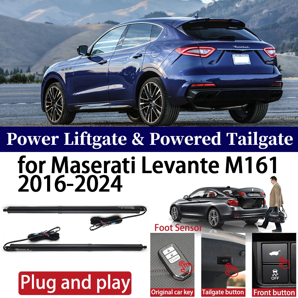 

for Maserati Levante M161 2016-2024 Car Auto Power Electric Tailgate Liftgate Lift Trunk Closer System Boot Lift Motor Kit