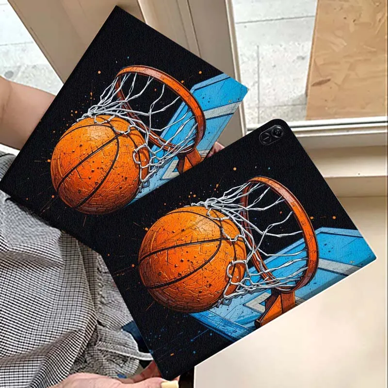

Creative Basketball Cool For Huawei MatePad M5 T5 SE 11 Pro Honor Tab 5 V7 V8 X9 GT 10.1 10.8 Inch Tablet Case