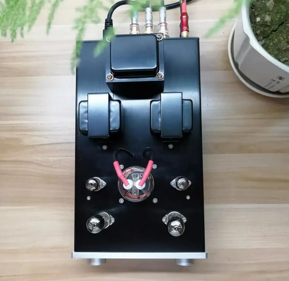 6E1 + 6N2 + Fu19 Amplificador de tubo estéreo de ponta única Classe A HIFI 4.8W * 2 DIY