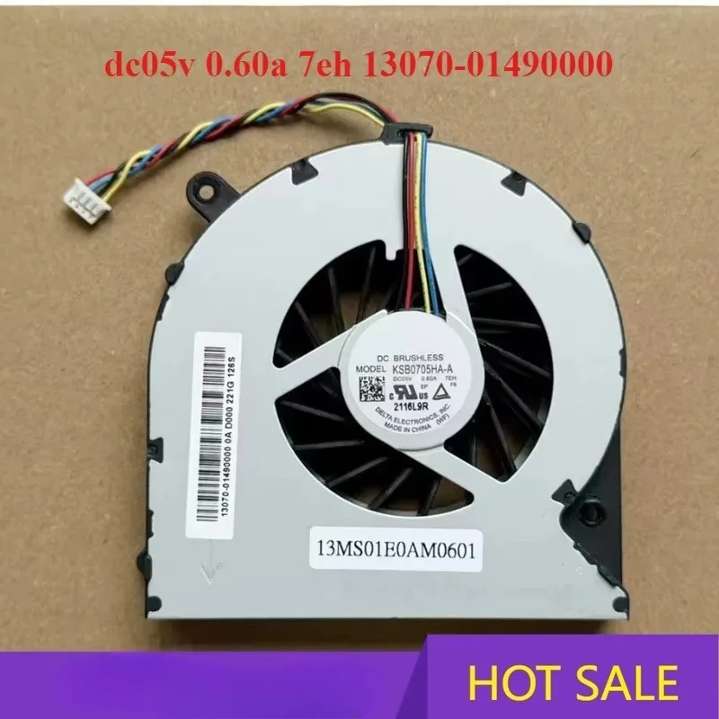 New Original Mini PC CPU cooling fan for Asus pb50 pb60 pb60g pb60v 1 KSB0705HA-A dc05v 0.60a 7eh 13070-01490000