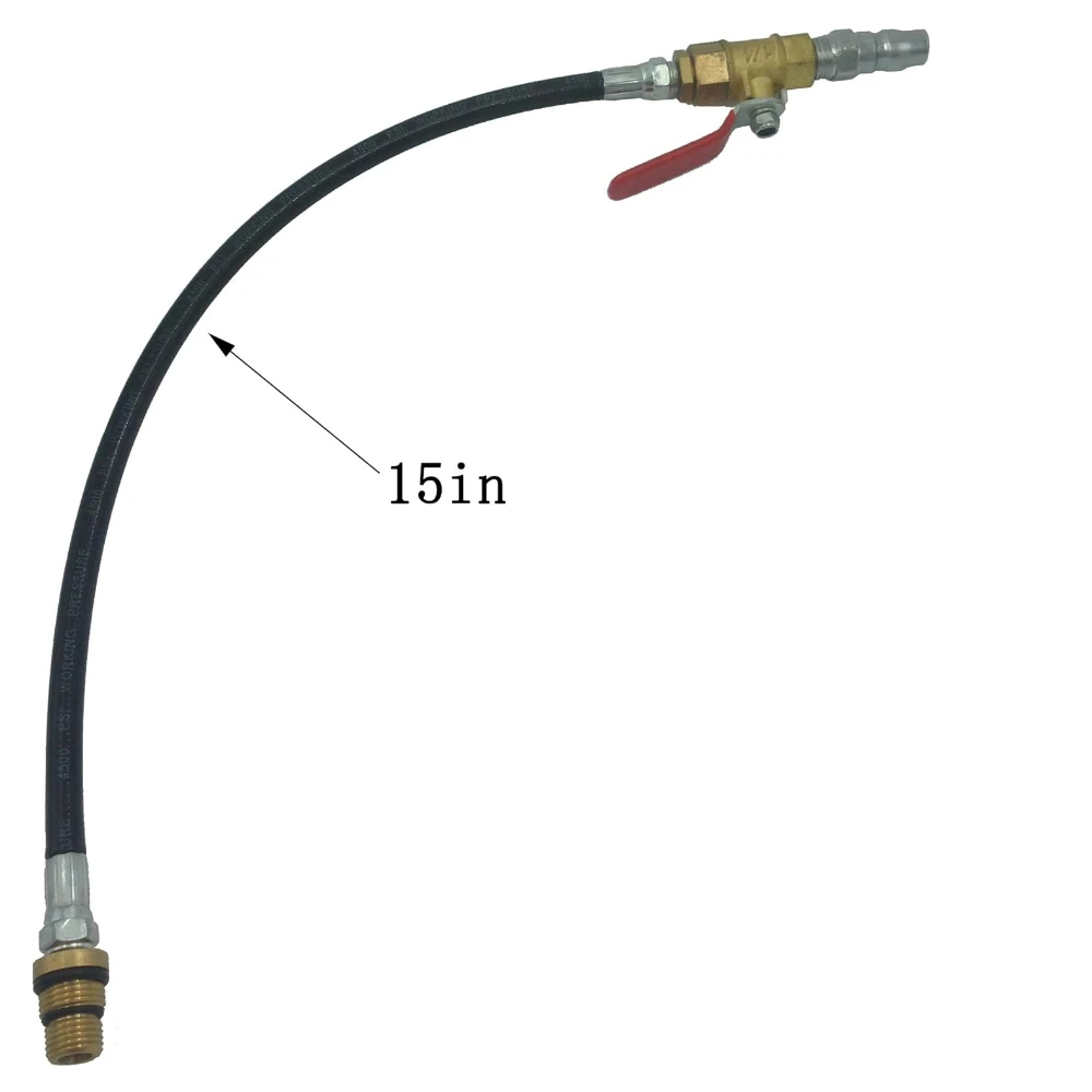 Fotografia 4: Suporte da válvula de ar do motor e ferramenta assistente de teste de vazamento do cilindro (resistência à pressão de 1000PSI) adequado para M12 ou M14
