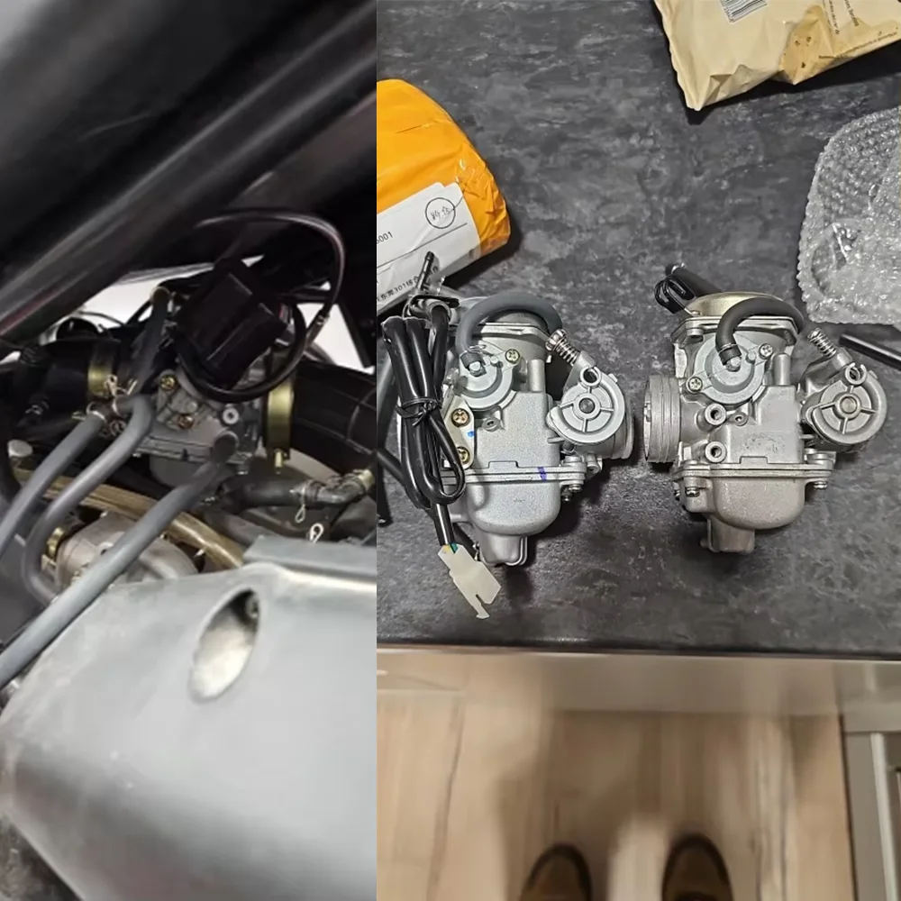 Motorcycle Parts Carburetor For Agility City 125 2009 For Honda Super Lead 125 For Taotao Bull 200s ATV Carb Motocross Parts