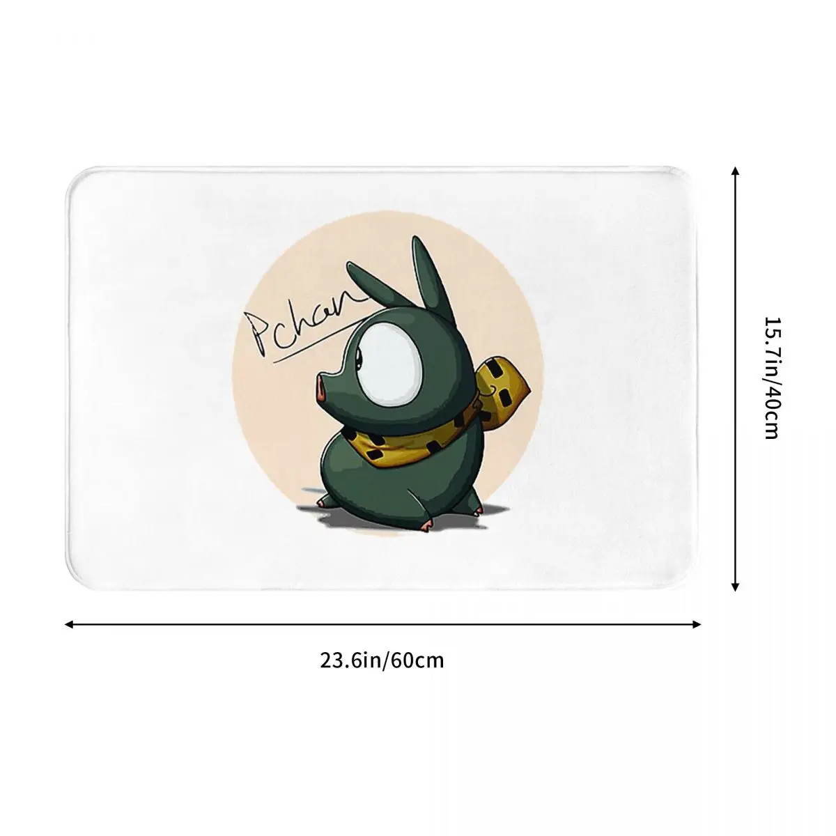 P Chan Ranma Doormat Durable Carpet Rug Kitchen Entrance Home Floor Mat for Bedroom Footpad Mats