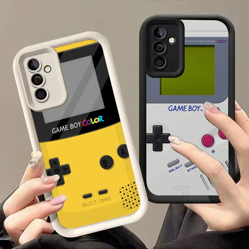 Gameboy Boy Game Phone Case For Samsung Galaxy A03 A04 A05 A10 A20 A21 S A04E A06 A11 A30 A50 M12 M22 M54 5G