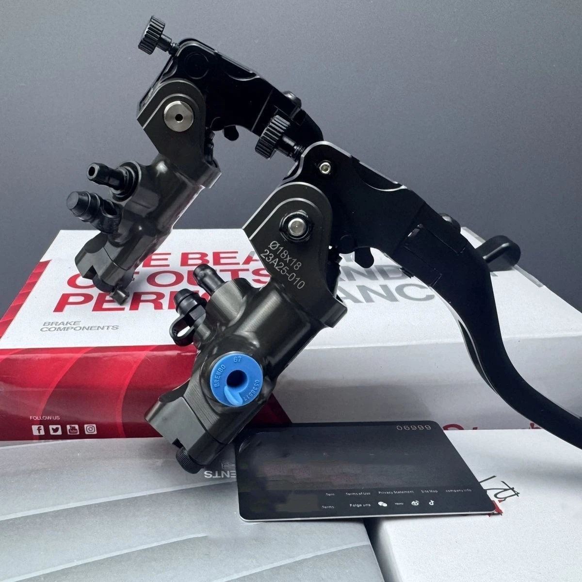 GP19RCS Motorcycle Clutch Brake Lever Master Cylinder Pump Radial Mounting Hydraulic 7/8\