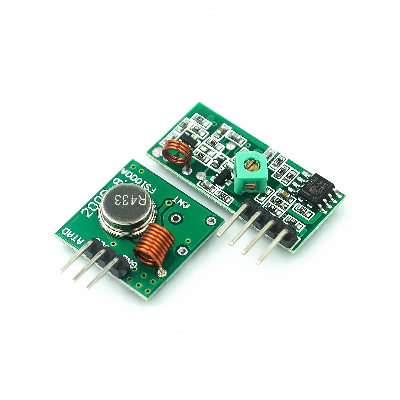 433Mhz 315MHZ RF Wireless Transmitter Module and Receiver Kit DC 5V 315 433 Mhz Wireless Module Diy Electronic Kit