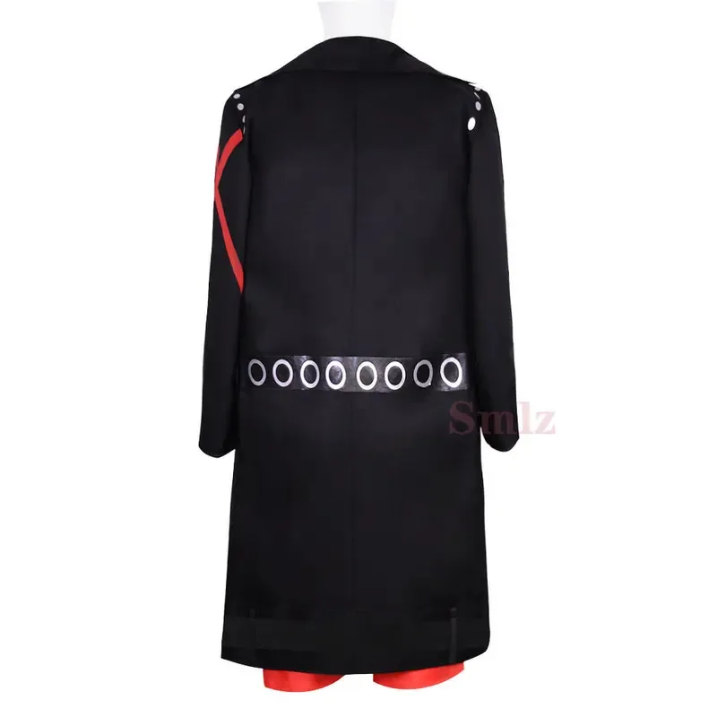 

CyAnime Costume Film Red Luffy Cosplay Costume Halloween Party Theater Edition Luffy Trench Pants Full Outfits