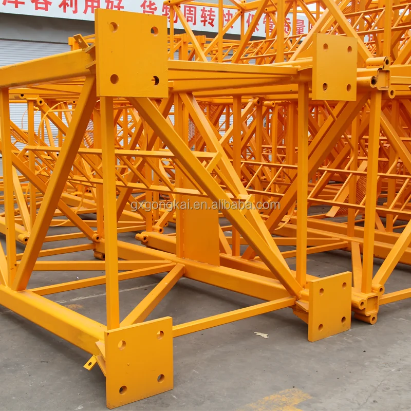 

High Quality Standard Mast Section Tower Crane Spare Parts Extension Section for Construction Machinery