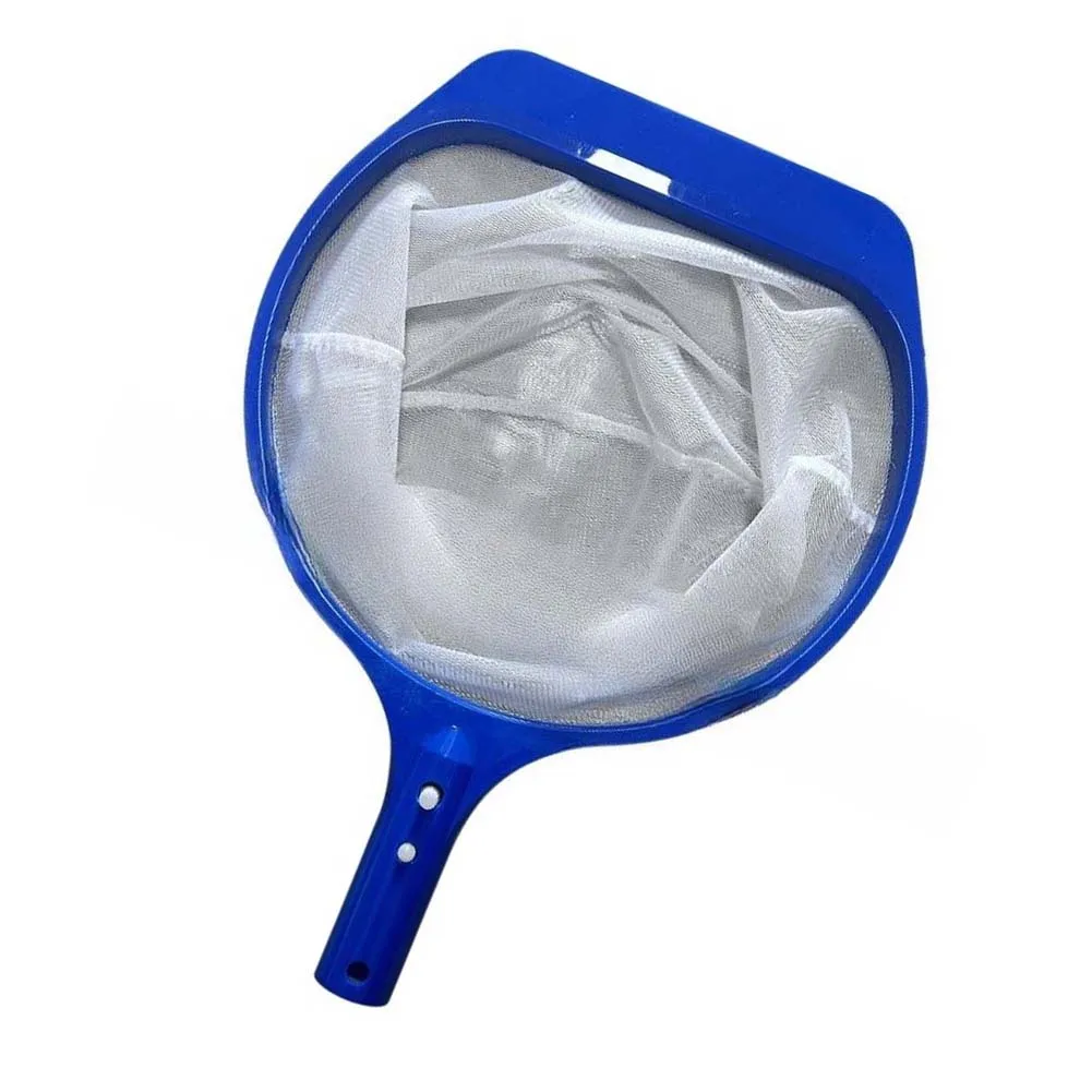 Lightweight Pool Skimmer Net with Ultra-Fine Mesh Compatible with Standard Telescopic Poles for Enhanced Reach and Control