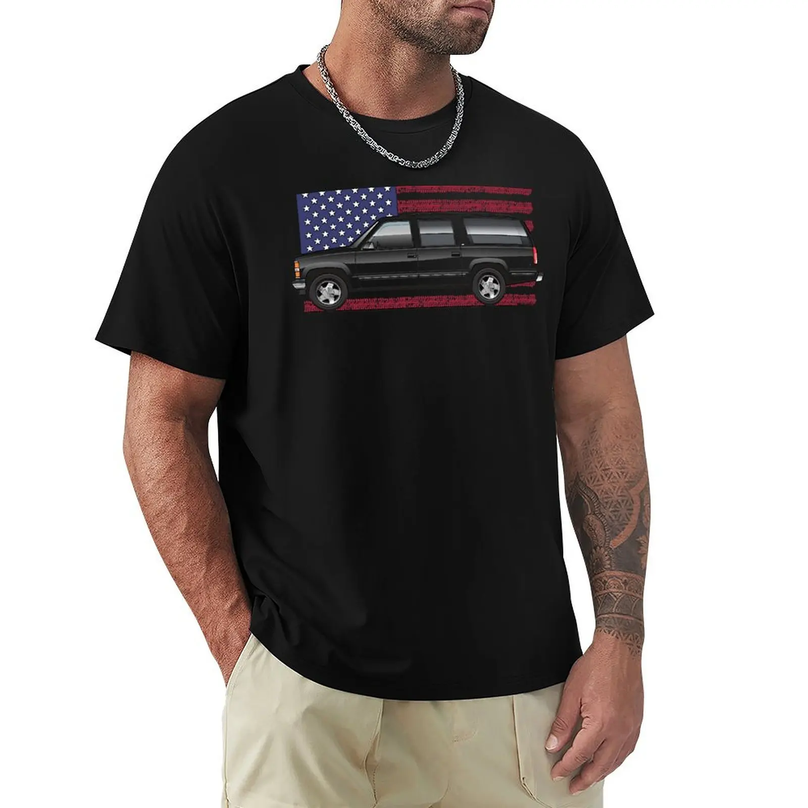 Multi-Color Body Option Apparel 92-99 Suburban USA T-Shirt Lightweight Sport Basic T-Shirt