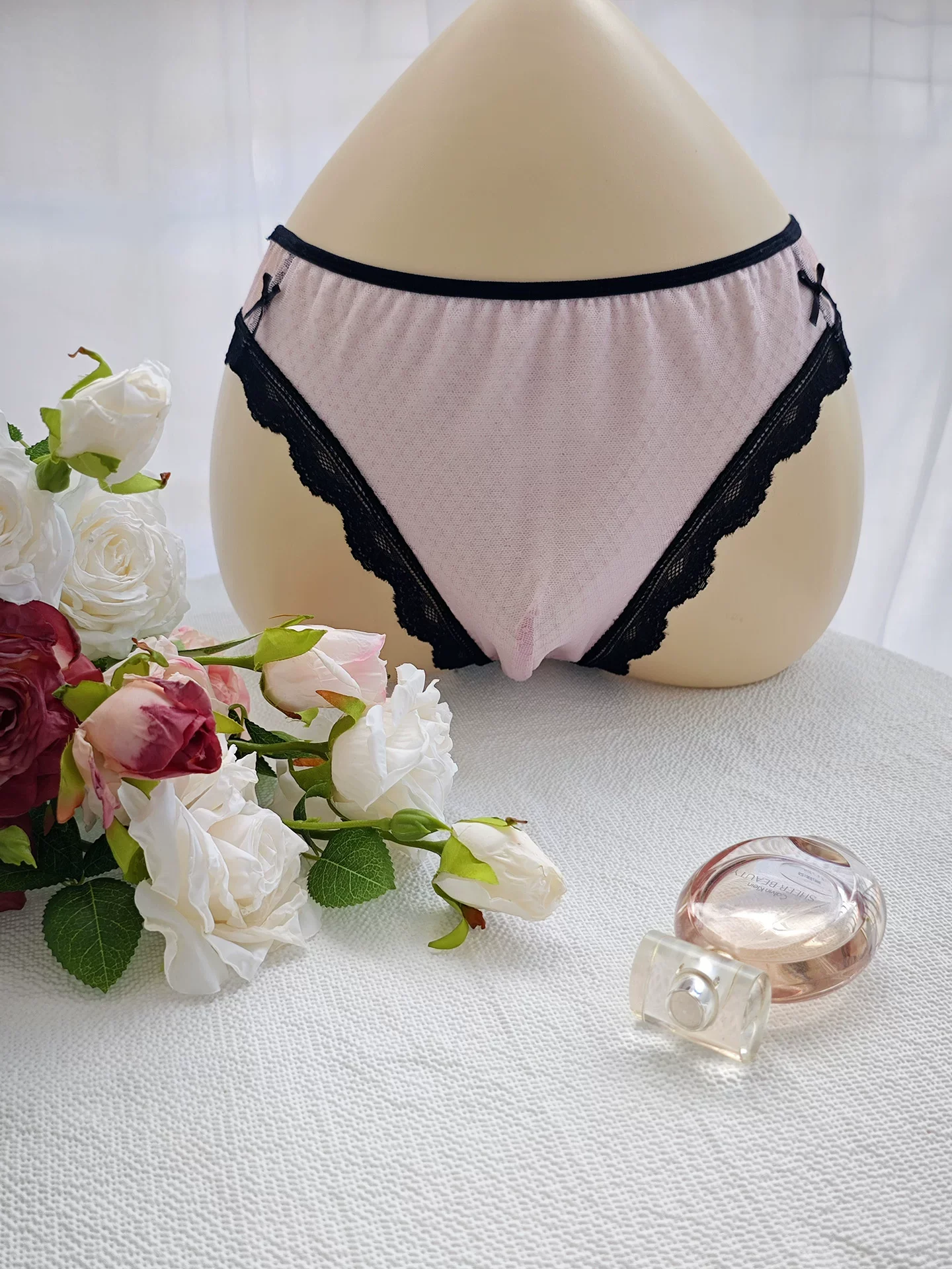 Man's Sexy Lace Mesh Shorts Panties Briefs Live Show Dance Costumes DJ Club Bar LGBTQ BF Gifts Harajuku Private FKK Party Run