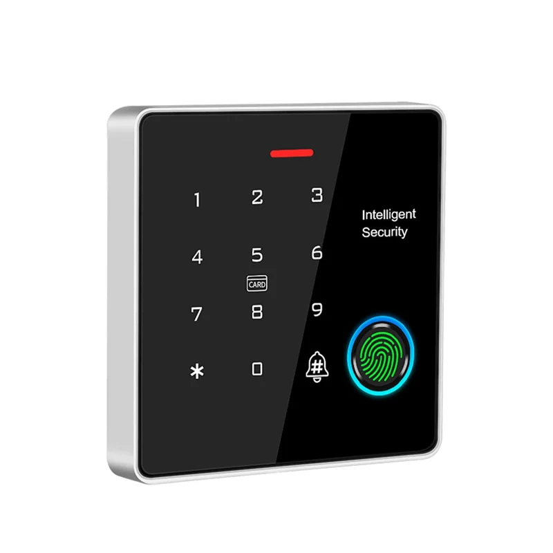 -A96Z Waterdichte metalen toegangscontrolemachine met dubbele frequentie Vingerafdrukdeuropener Standalone deuropener