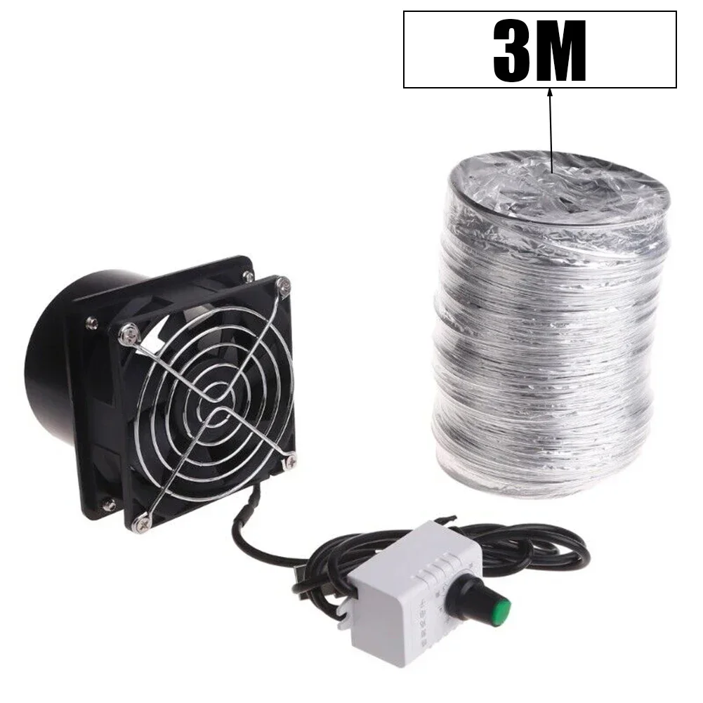 Smog Absorber Rook Afzuigventilator Duct USB Verstelbare snelheid Afzuigventilator Afzuigventilator Pijpkanaal Afzuigventilator USB Verstelbaar